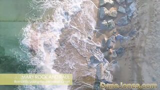 Tini orosz afró amerikai Mary Rock keményen bekúrva