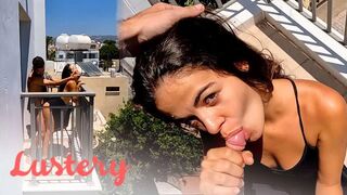 Dél Amerikai amatőrök forró balkon kufircolása