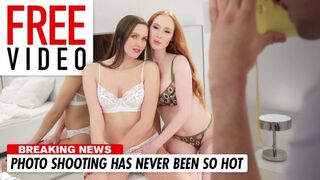 Stacy Cruz és Lenina Crowne nagyméretű didkós bombázók többet akarnak, mint csak néhány fotó