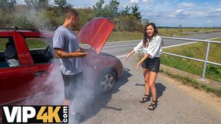 George Uhl vadul megdugja a fekete hajú gádzsit az erdőben