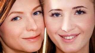 Aria Logan forró lesbi játszmája vörös csábítással