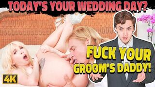 Sápadt világos szőke szuka kész a sexre férje apjával