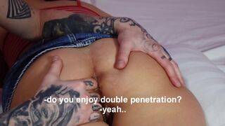 Orvostanhallgató spriccel az legelső popsi dugástól