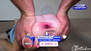 Mély kuffer szeretkezés termetes segglyukkal