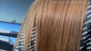 Vadító tinédzser peckezik az uber-ben és megbassza a taxi sofőrt