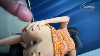 Durva kuffer kufircolás tinivel, aki beleélvezést kap pov-ban