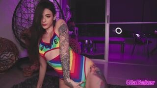 Gia_baker bombázó tánca és vad masztija webkamerán