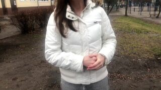 Idegen cumizza és kufircolja a pénzért orosz amatőrrel beszélgetve