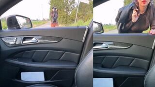 Felszedtem az utcáról a bazinagy popsikás fekete hajú szajhát kifizettem és megdugtam a híd alatt