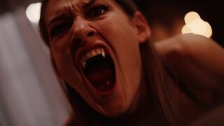 Sötét Vágyak Kastélya - Vampired Csábításában Egy Szexy Világos Szőke Úrnő és Egy Szemérmes Csajszika Tiffany Tatummal és Leana Lovings-szal