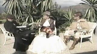 Retro édeshármas sex 1986-ból Sara Suzanne Brown és Marc Wallice főszereplésével