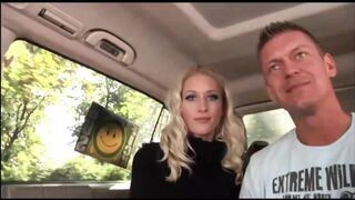 Dupla német milf random pasikat szed fel és cidázza őket édeshármasban